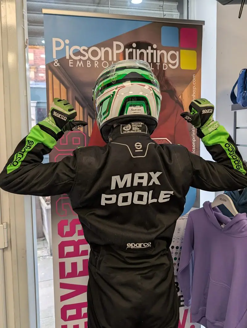 SILVERSTONE KART TRACK CLUB100 I AM MAX POOLE